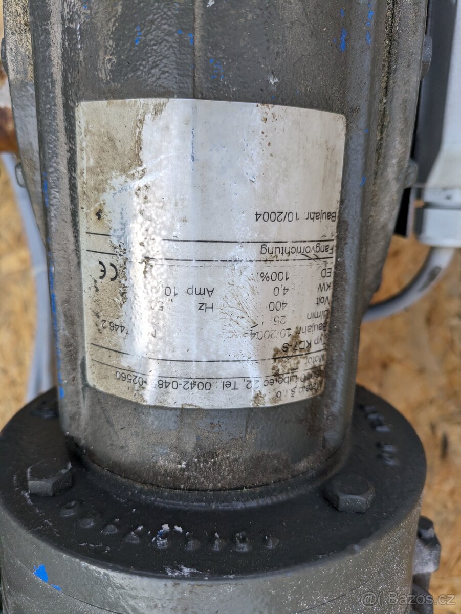 Elektromotor s prevodovkou - 2