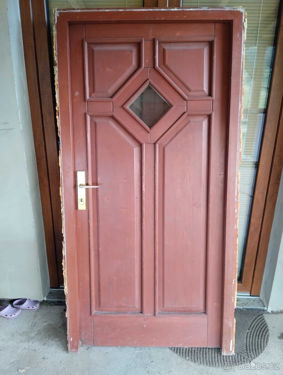 Vchodové dveře - masiv - 2