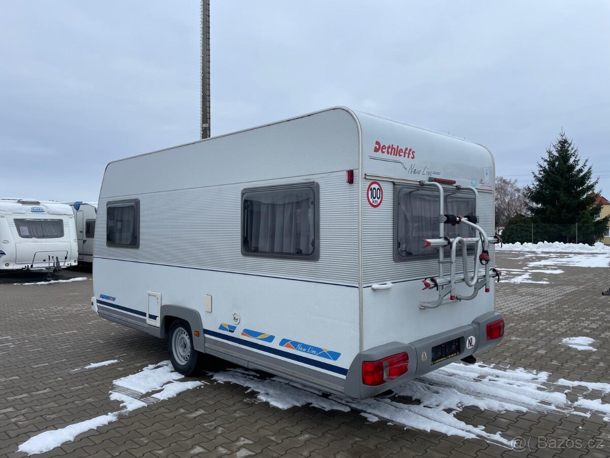 Dethleffs New Line 460, 4 osoby, stan, pevná postel, sprcha - 2