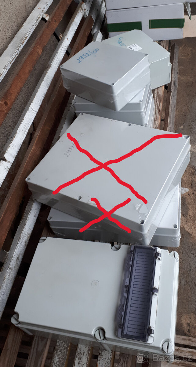 Velké elektroskříně / elektrokrabice - SLEVA - 2