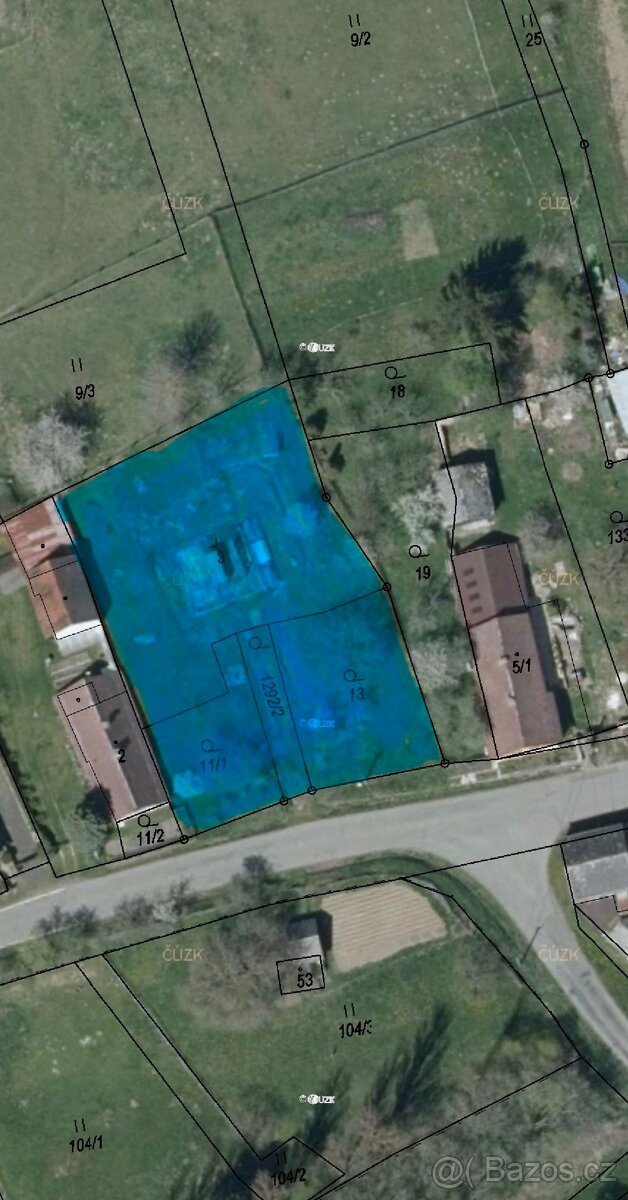 Stavební parcela 1779m2 - 2
