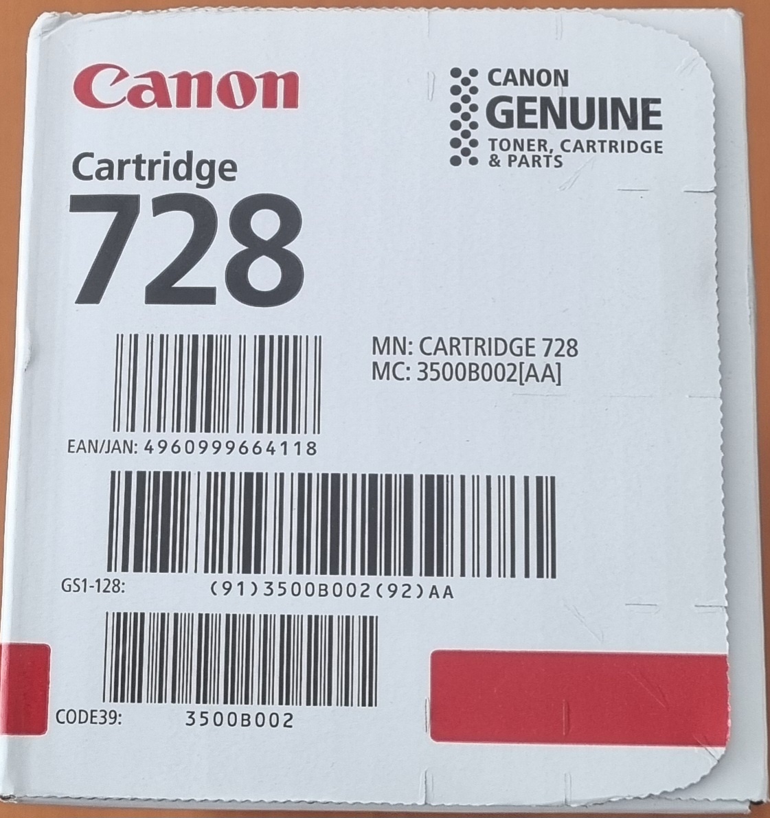 Prodám toner Canon 728 - 2
