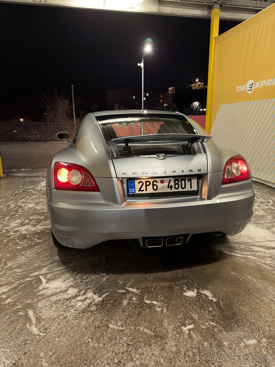 Chrysler Crossfire 3.2 V6 – manuál – kupé - 2