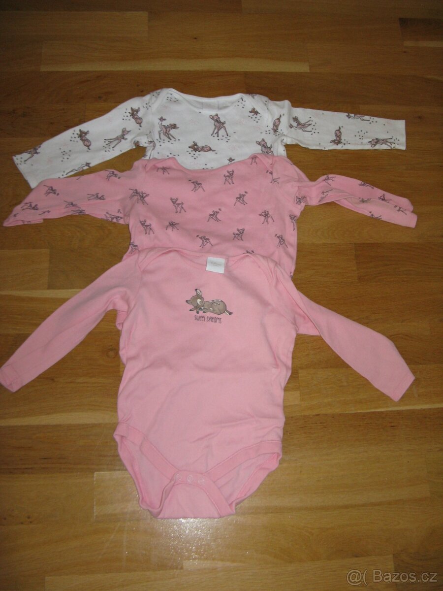 Body vel. 86/ 92 málo nošená či nová H&M, F&F, Lupilu aj. - 2