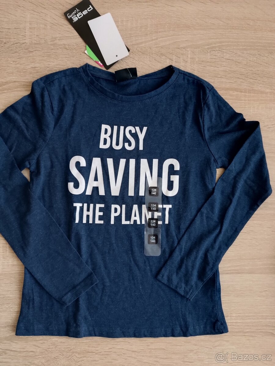 Nová - 2 ks - vel. 134/140 - 2