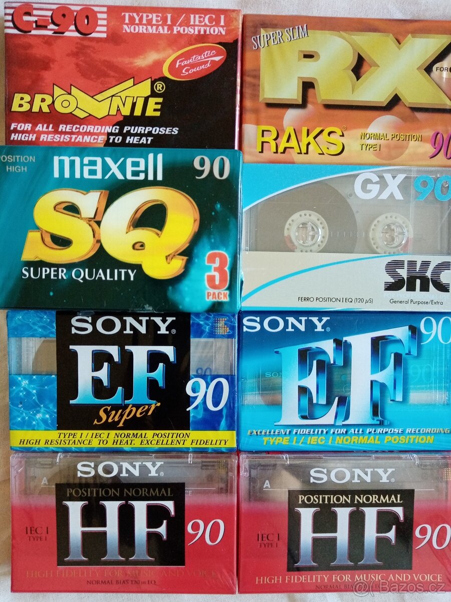 MC Metal(typIV), reel to reel,FeCr (typIII) a zabal.od 69 Kc - 2