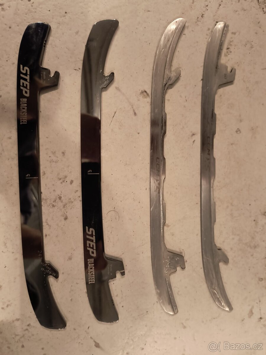 Nože CCM Blacksteel 2x - délka 247 - 2