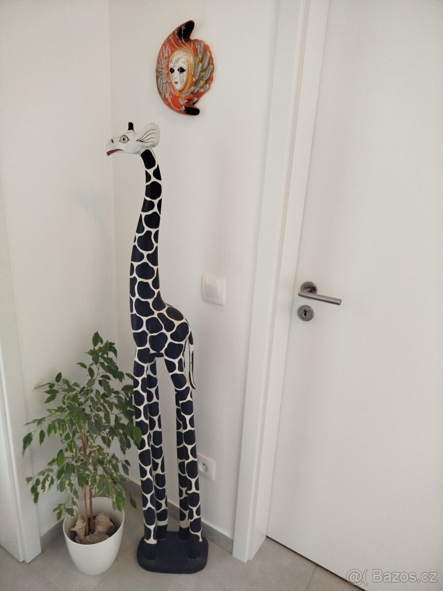 Dřevěné žirafy 3 ks - 2