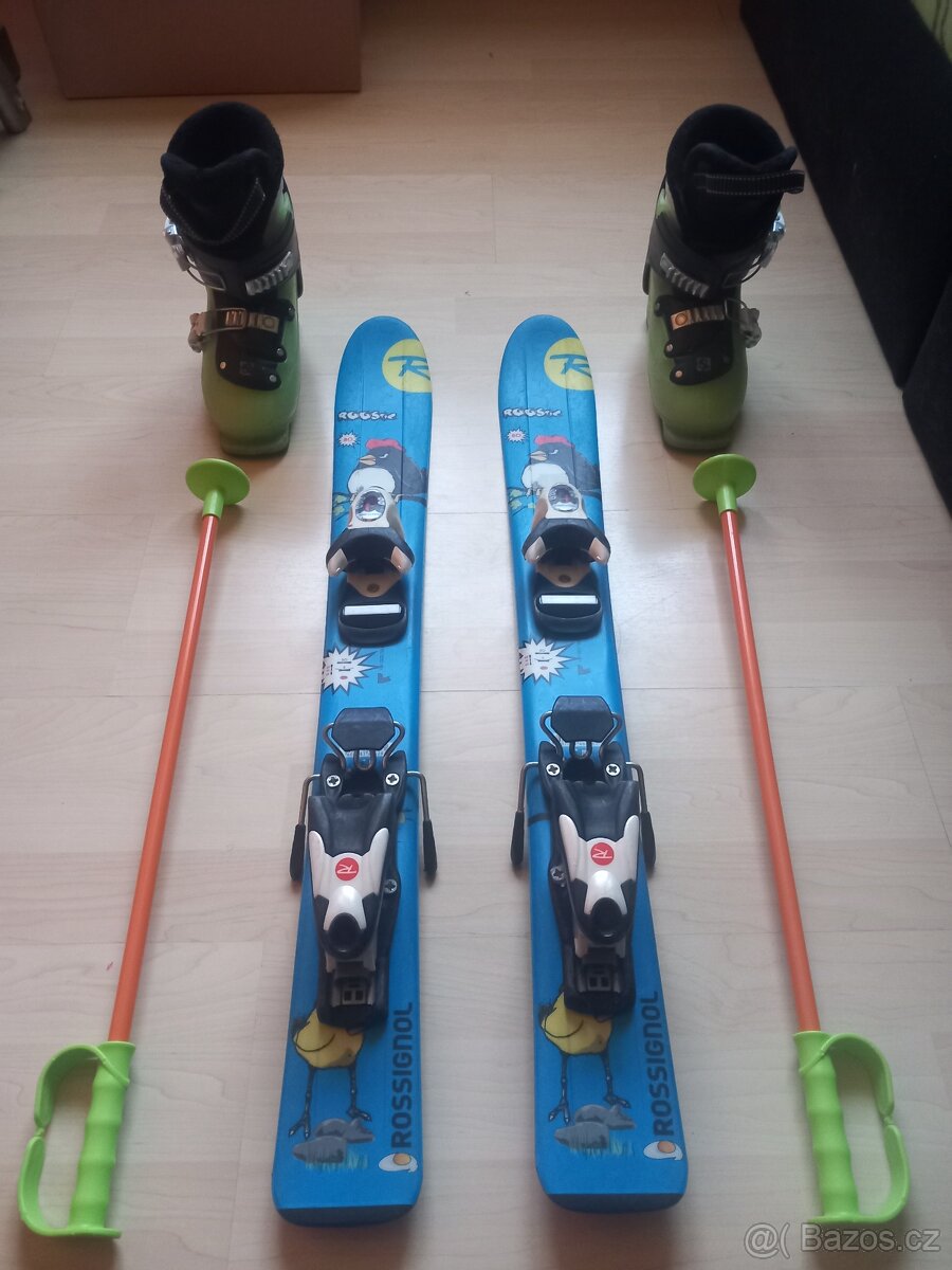 Chlapecké lyže Rossignol Roostie 80 + lyžáky Salomon T2 - 2