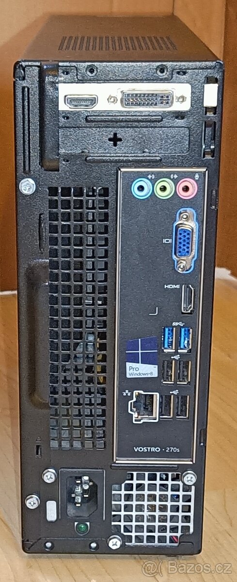 Dell Vostro 270s,proc.i5-3470,WIN 11,HDD 1TB,RAM 8GB,Wi-Fi,m - 2