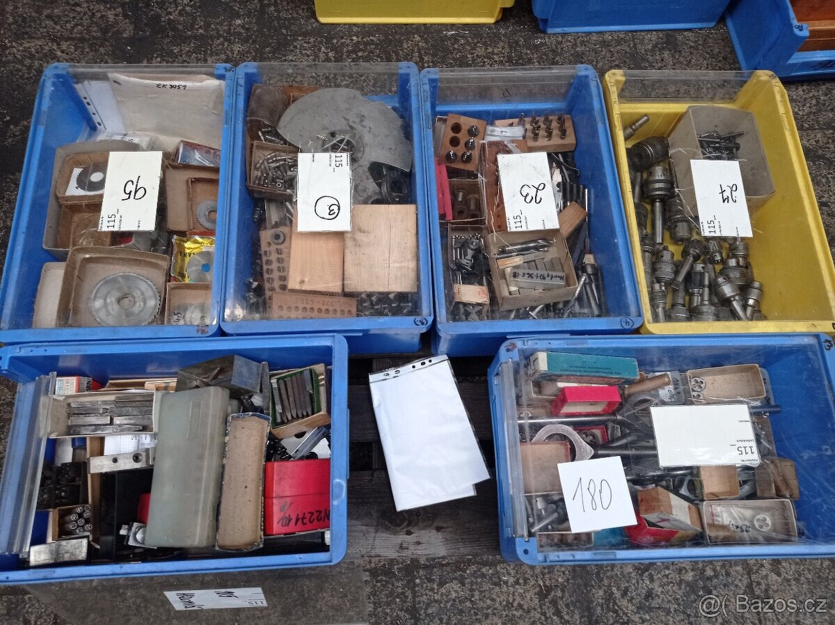 Nové nástroje-vrtáky ,frézy,soustružnické nože,závitníky - 2