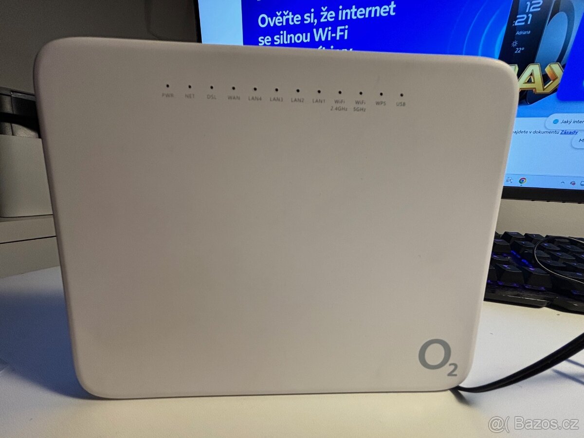 O2 modem original. Comtrend VR 304 dvě pásma výkonný router - 2