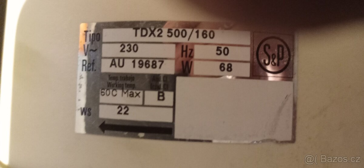 Ventilátory TDX2-500/160 MIXVENT - 2