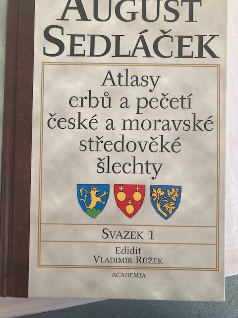August Sedláček - Atlasy erbů a pečetí - 2