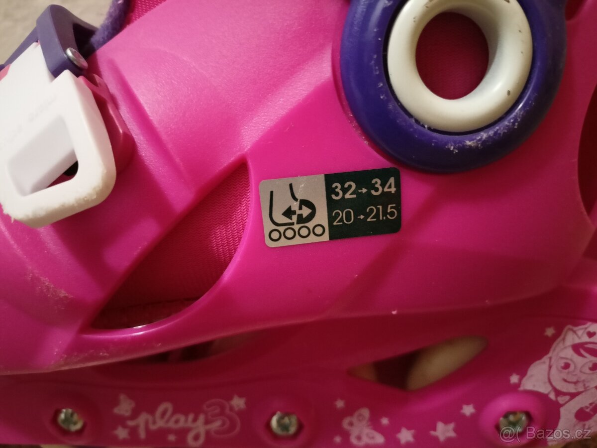 Kolečkové brusle Oxelo 32-34 - 2