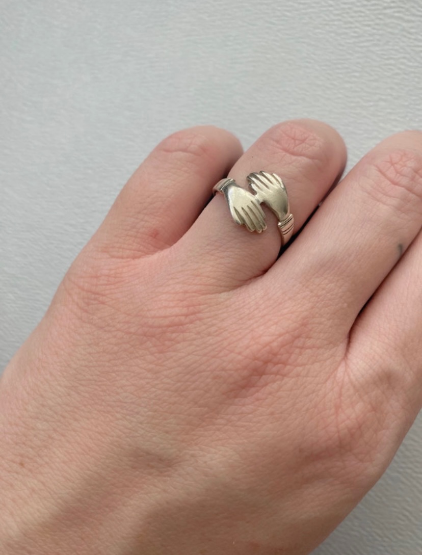Stříbrný prsten Ruce Ag 925/1000 - 2