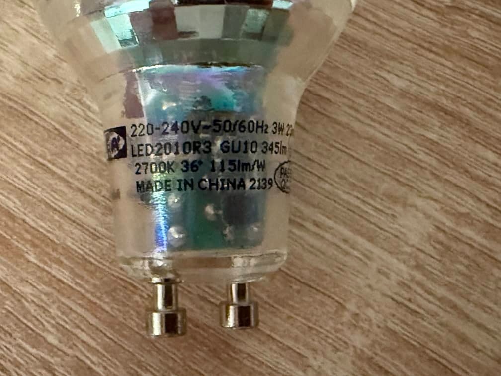 LED žárovka IKEA SOLHETTA GU10 3W 2700K - 2