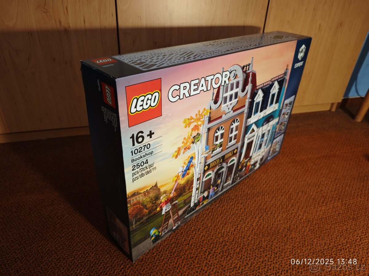 LEGO Creator Expert 10270 Knihkupectví - 2