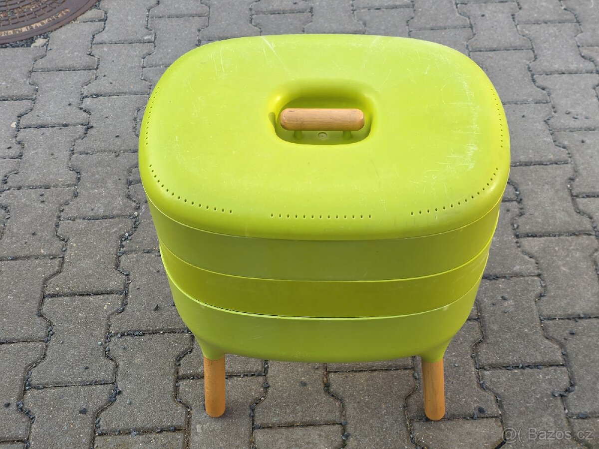 Plastia Urbalive zelený vermikompostér - 2