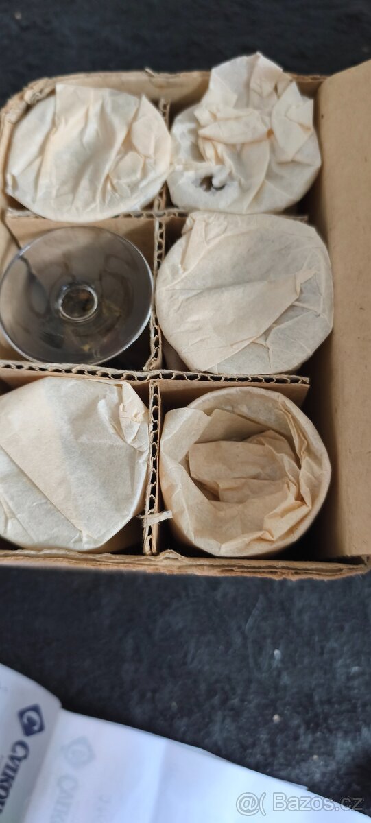 Krásné vintage skleničky - 2