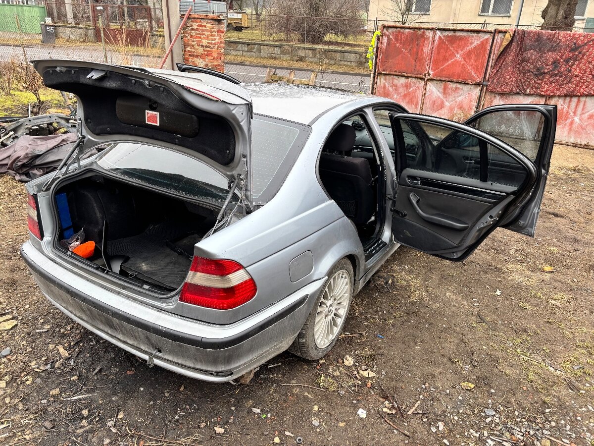 BMW e46 320D 110kw automat 6q, m-paket díly. - 2