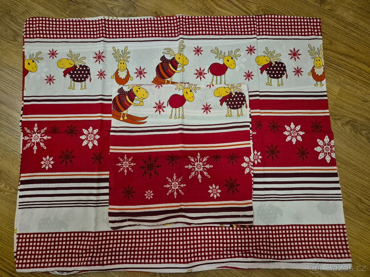 Vánoční povlečení 70na 90cm - 2