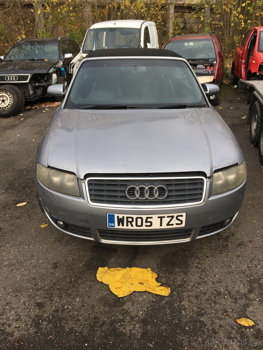 náhradní díly Audi A4 Cabrio B6 1.8T 2.4i - 2