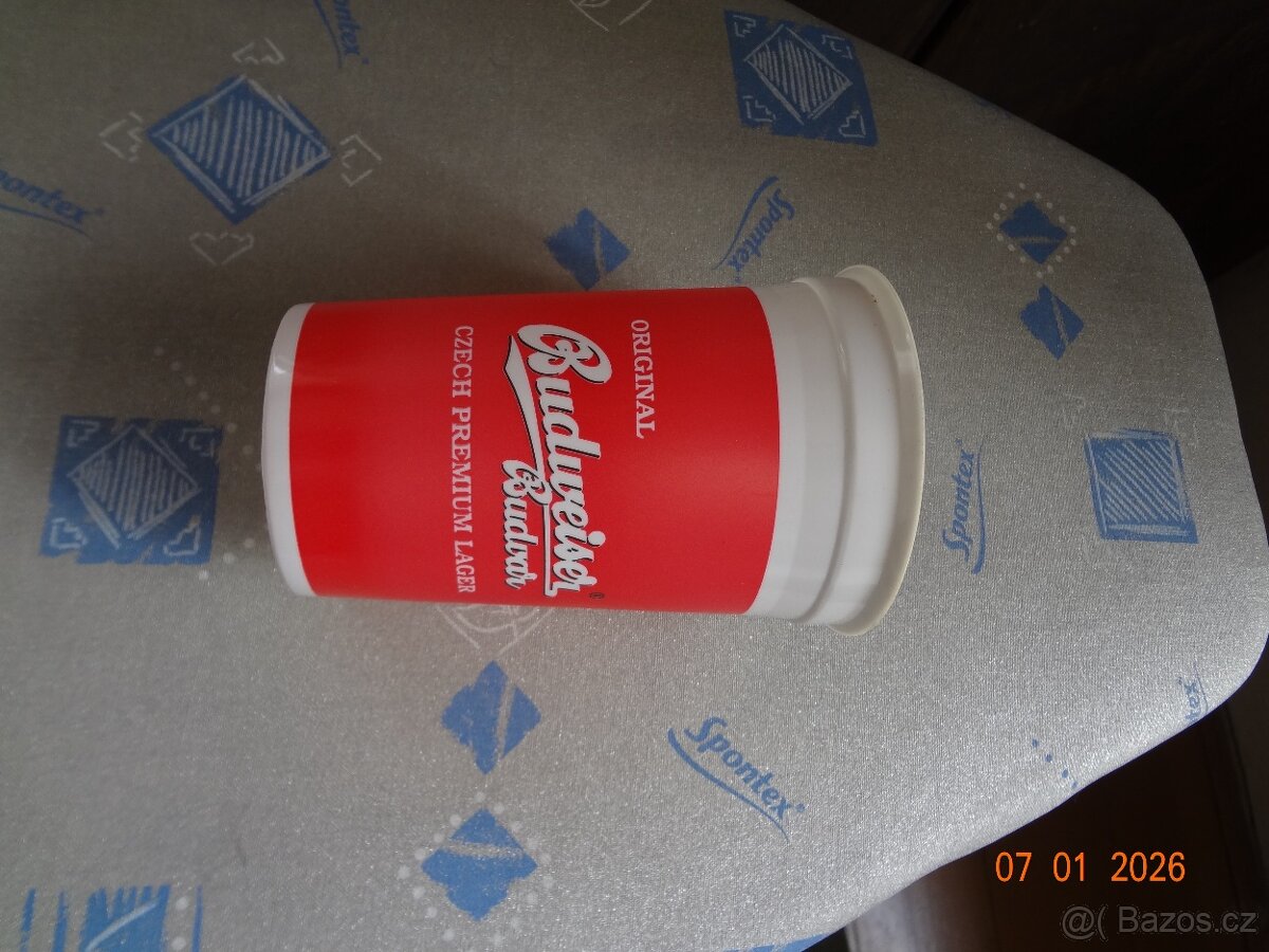 Budweiser 0,5 l plastový kelímek - 2
