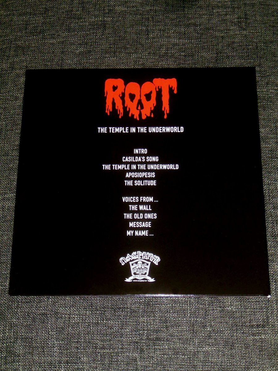 LP + 7" Root - The Temple In The Underworld (1992) + SLIPMA - 2