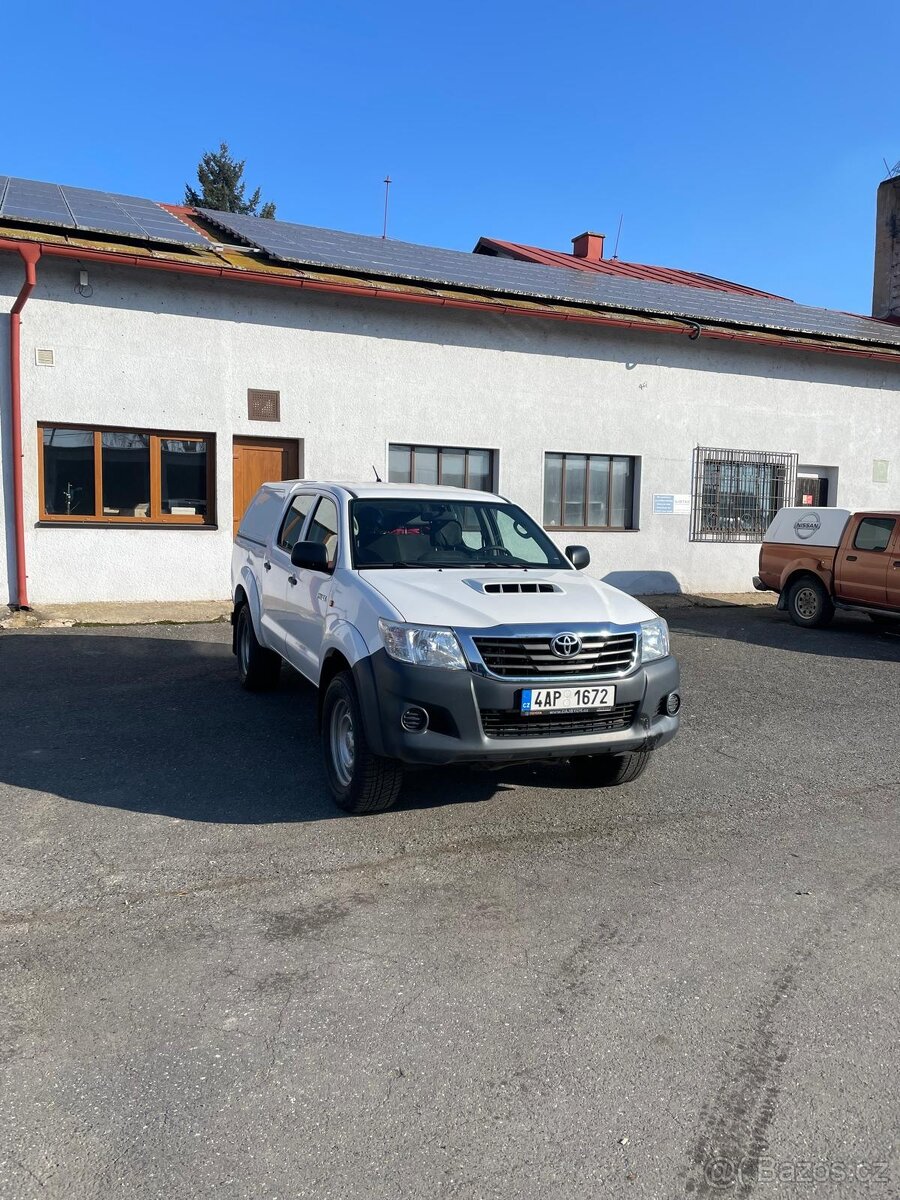Toyota Hilux na práci