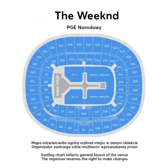 The Weeknd - Varšava - 2