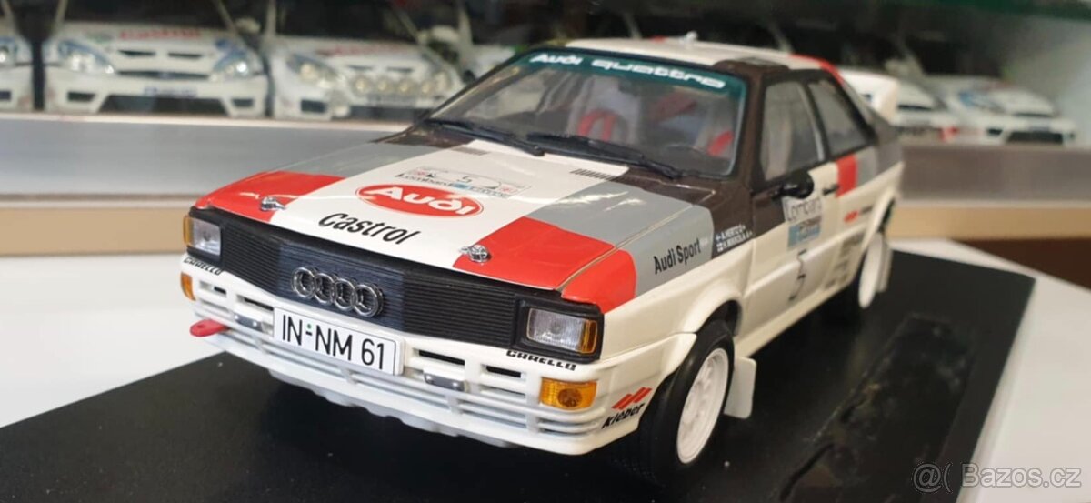 Audi quattro A2 rally 1:18 sun star - 2