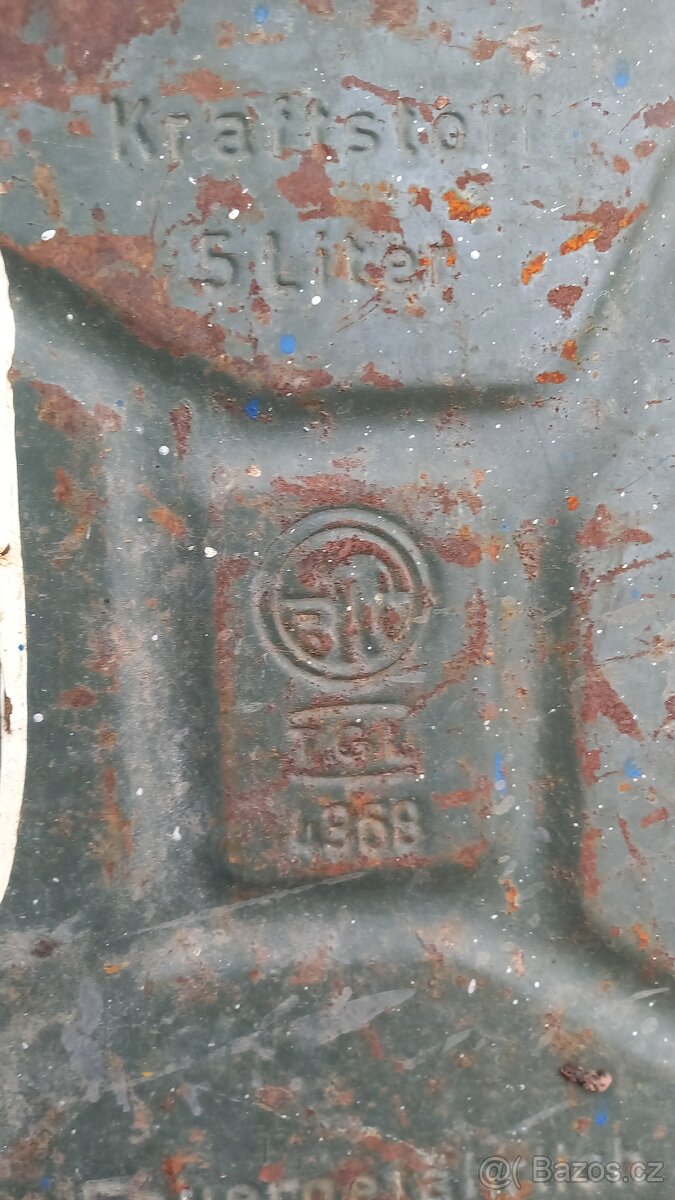 Kanystr DDR, NDR, Německo - 2