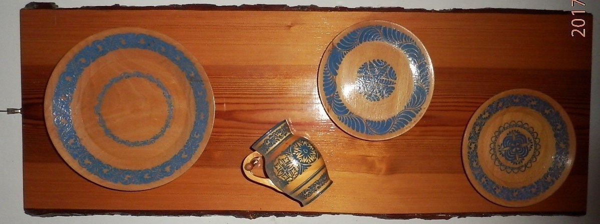 Dřevěné dekorace k pověšení na zeď - 2