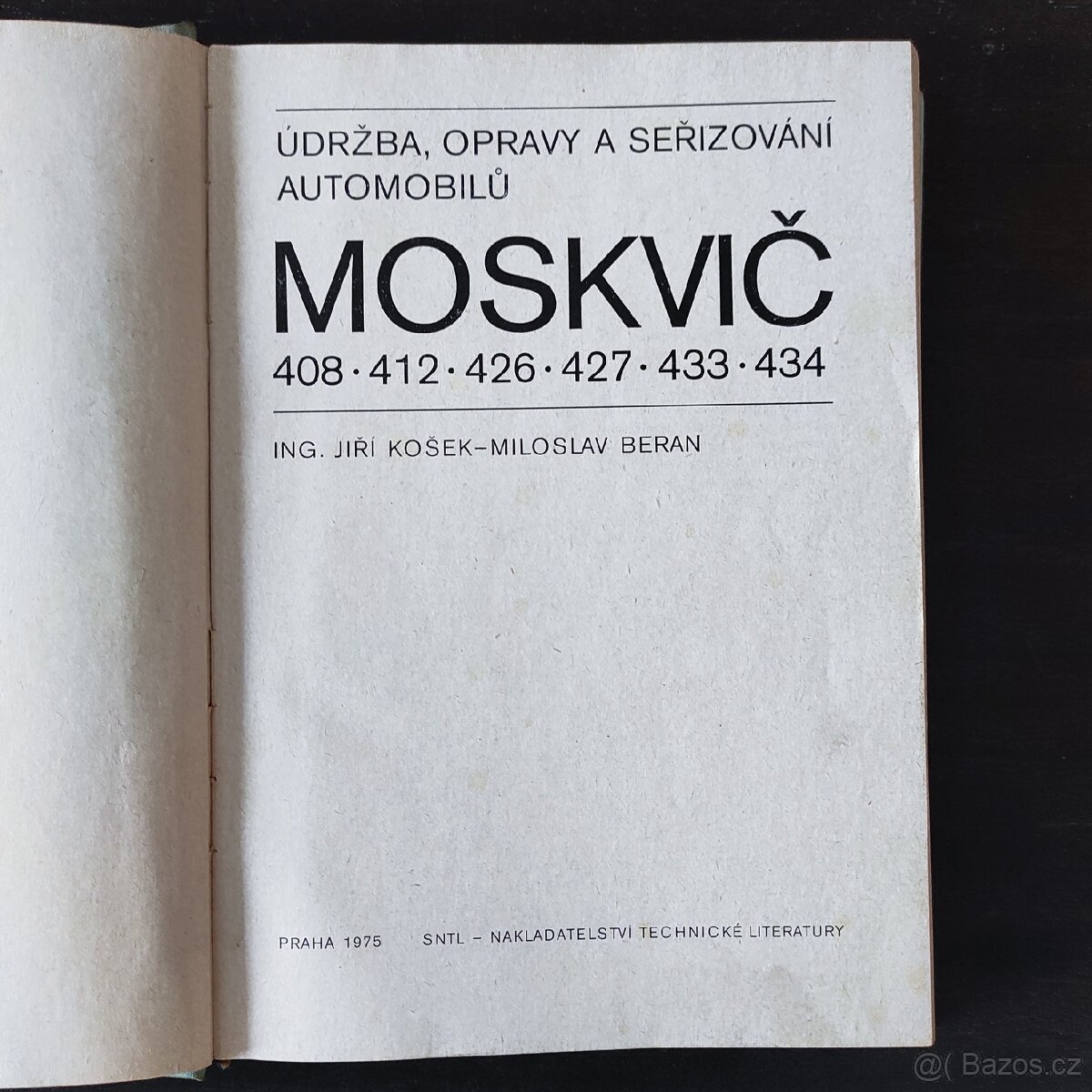 Údržba, opravy a seřizování automobilů Moskvič - 2