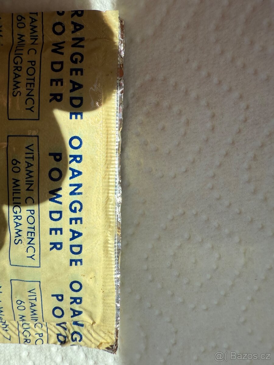 US Army K-Ration WWII – unikátní nález Orangeade Powder (80 - 2