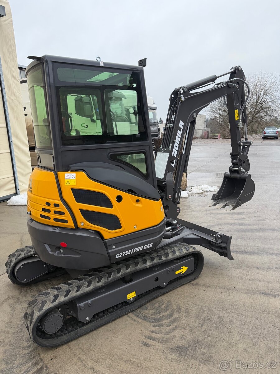 Minibagr G27SE I PRO CAB / 2,6T - 2