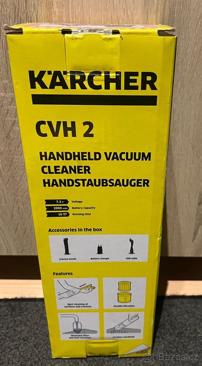 Nový vysavač Karcher CVH 2 - 2