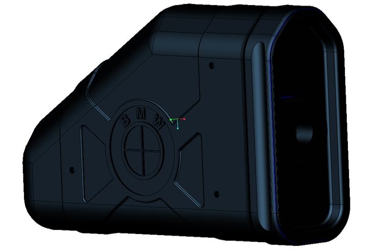 Externí Toolbox na Nosič Kufrů (S Logem BMW) pro BMW 850GSA - 2