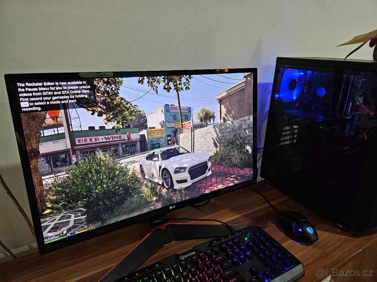 Herní pc i5-3340 16gb ddr3 GTX750ti 2gb lcd 24" GTA5 - 2