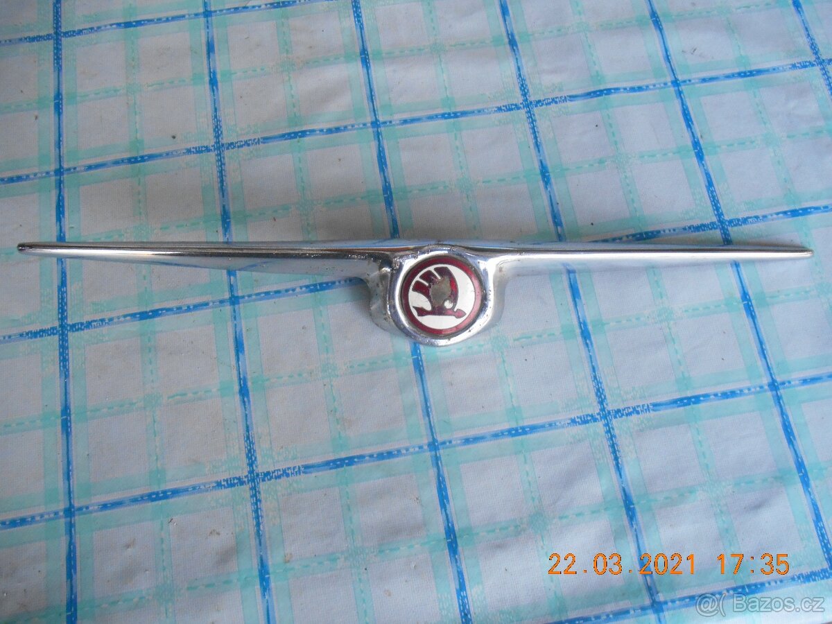 lišta přední masky škoda 1000 mb - 2