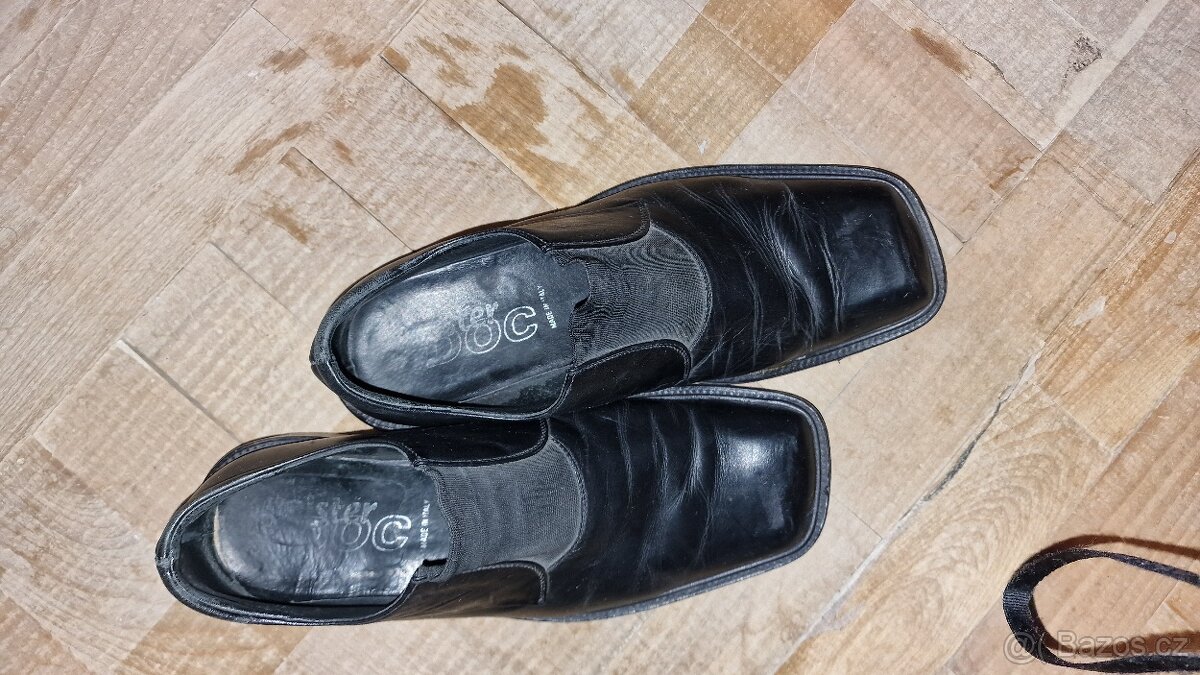 Polobotky kožené - 2