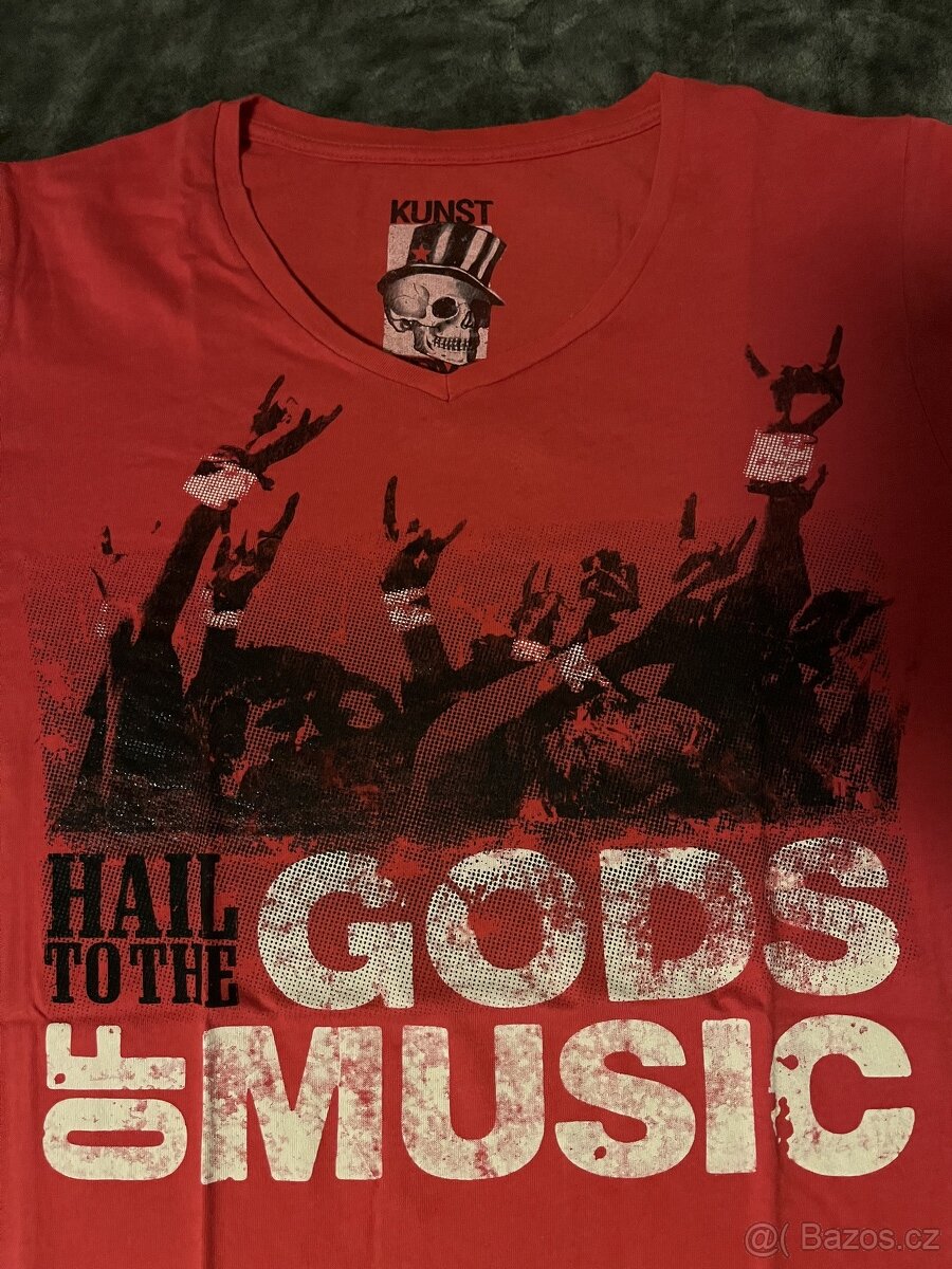 pánské tričko GODS OF MUSIC vel. S/M - 2