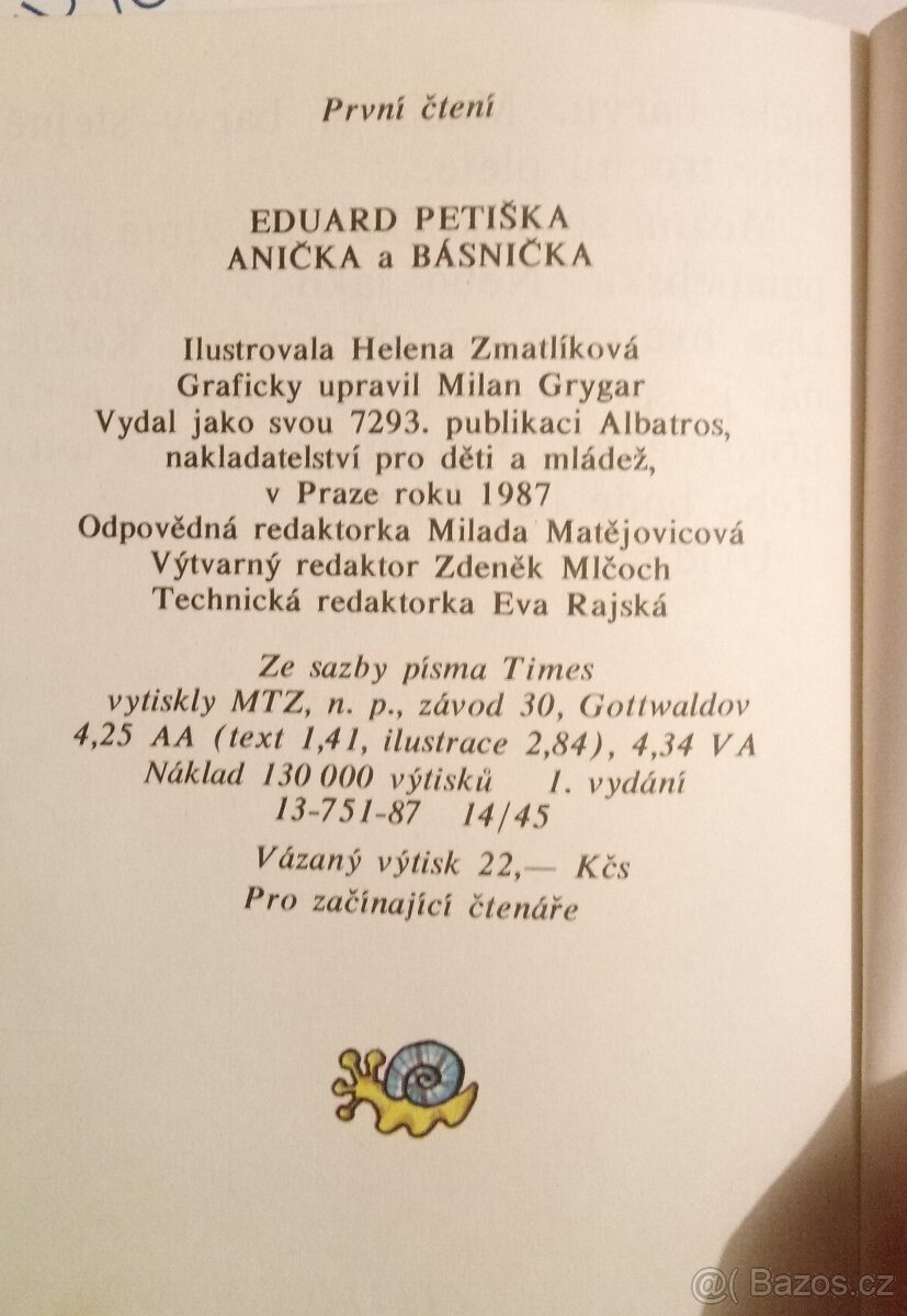 Anička básnička - 2