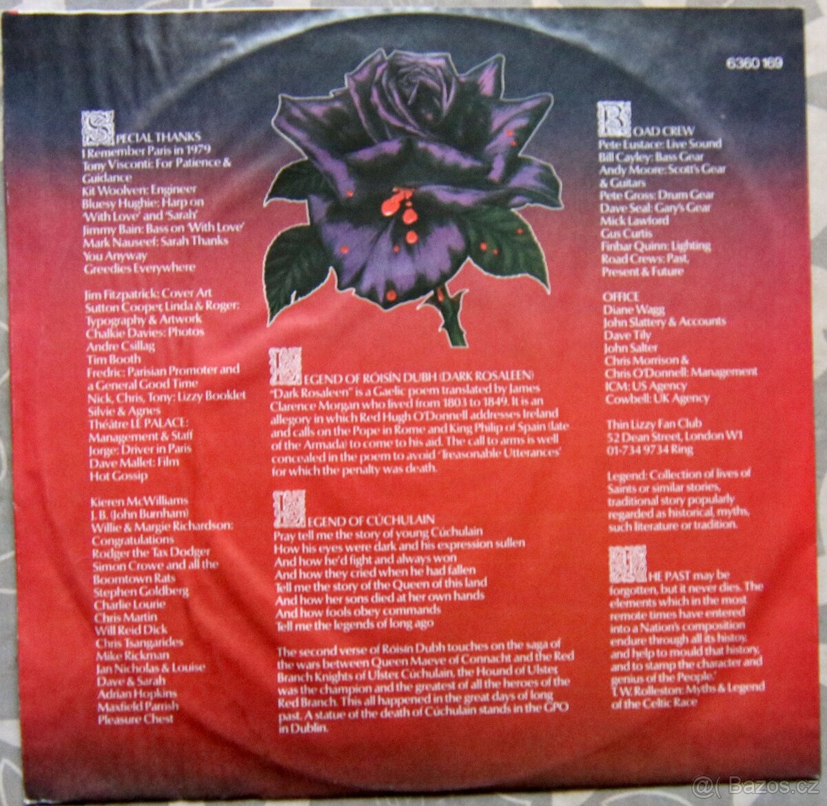 LP deska - Thin Lizzy - Black Rose (A Rock Legend) - 2