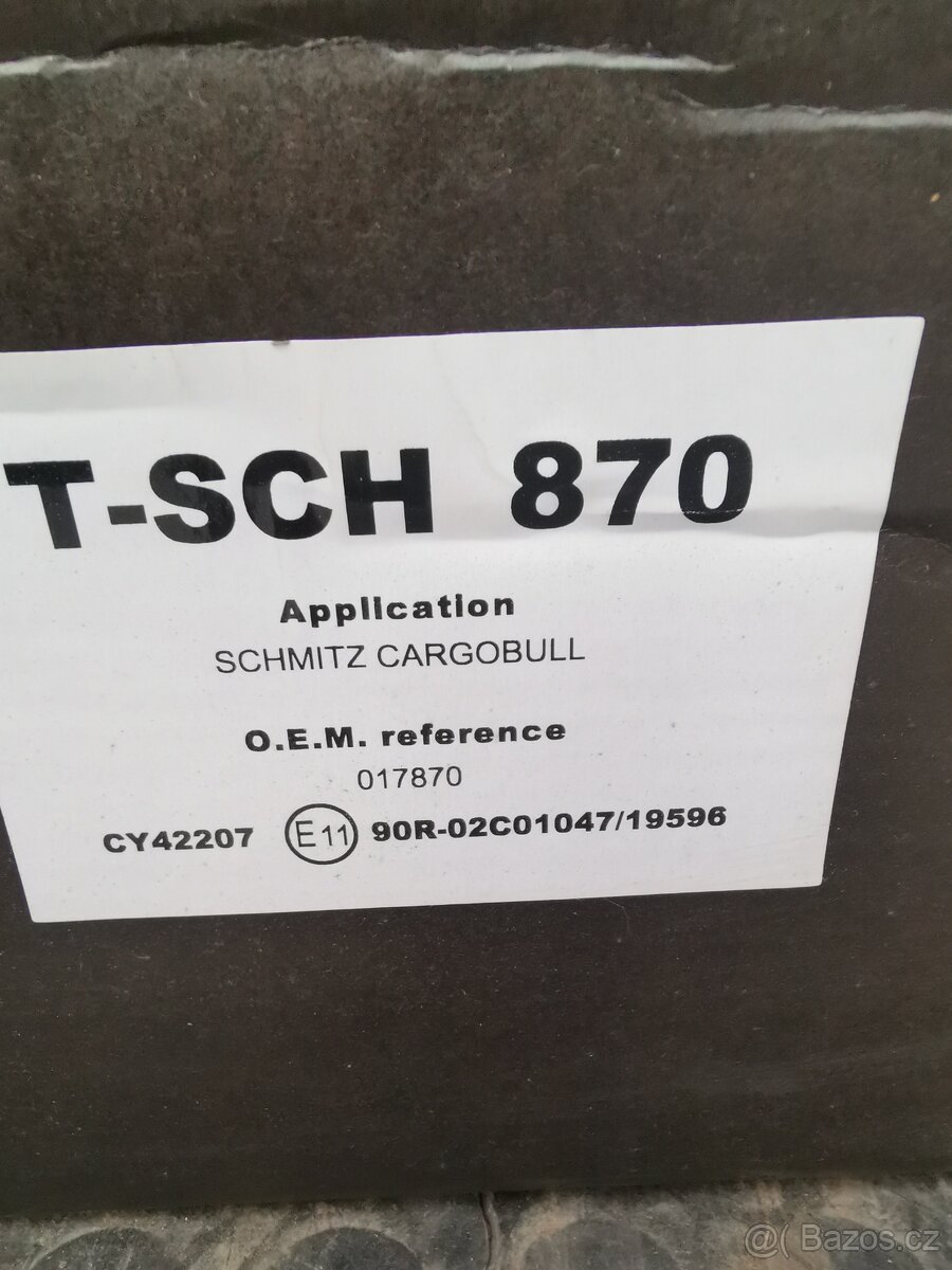 Kotouče návěs SCHMITZ - 2