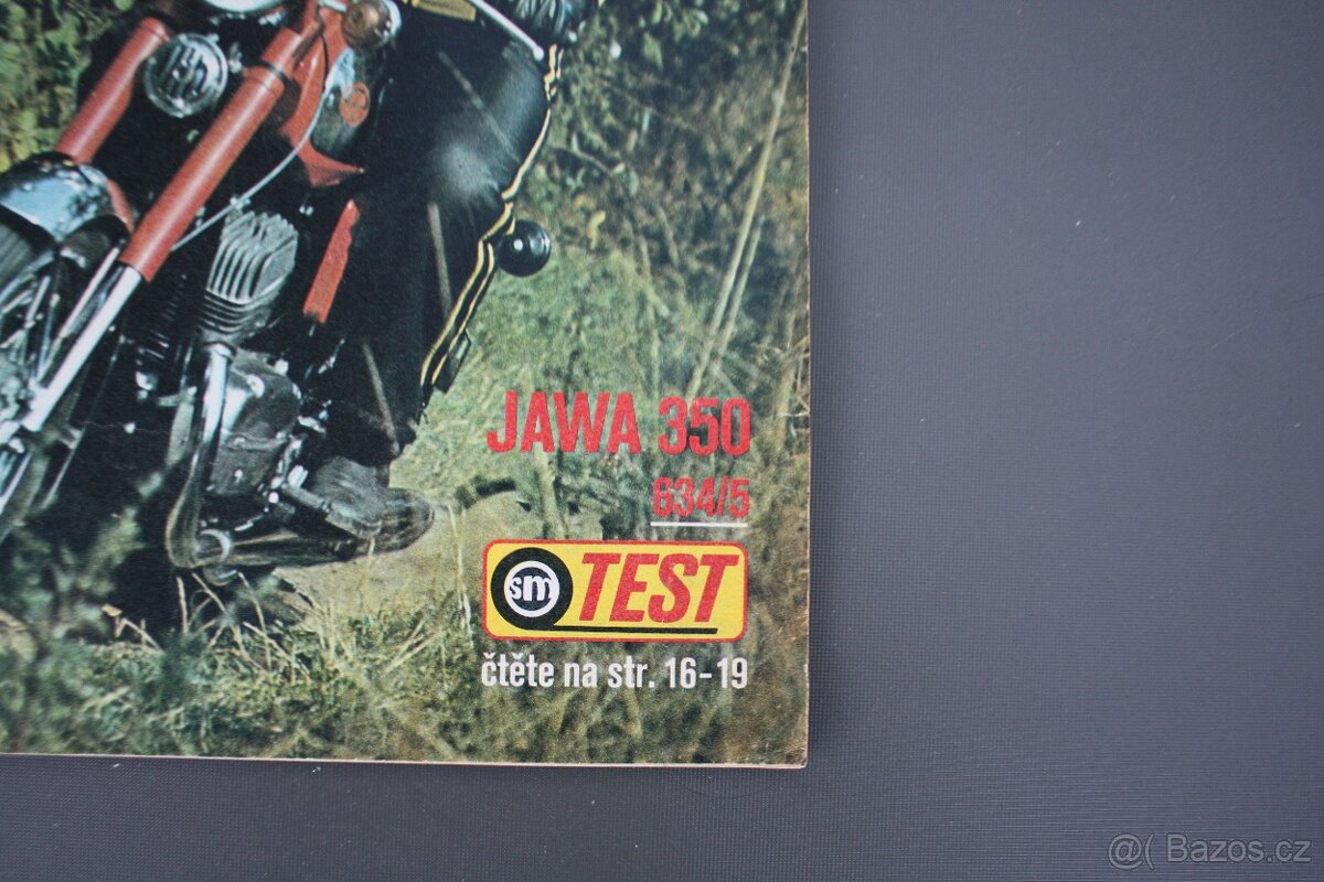 Jawa 350 634/5 - test světa motorů - 2