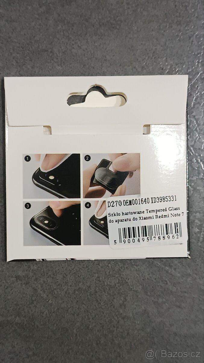 Tvrzené sklo na cameru Redmi Note 7 - 2