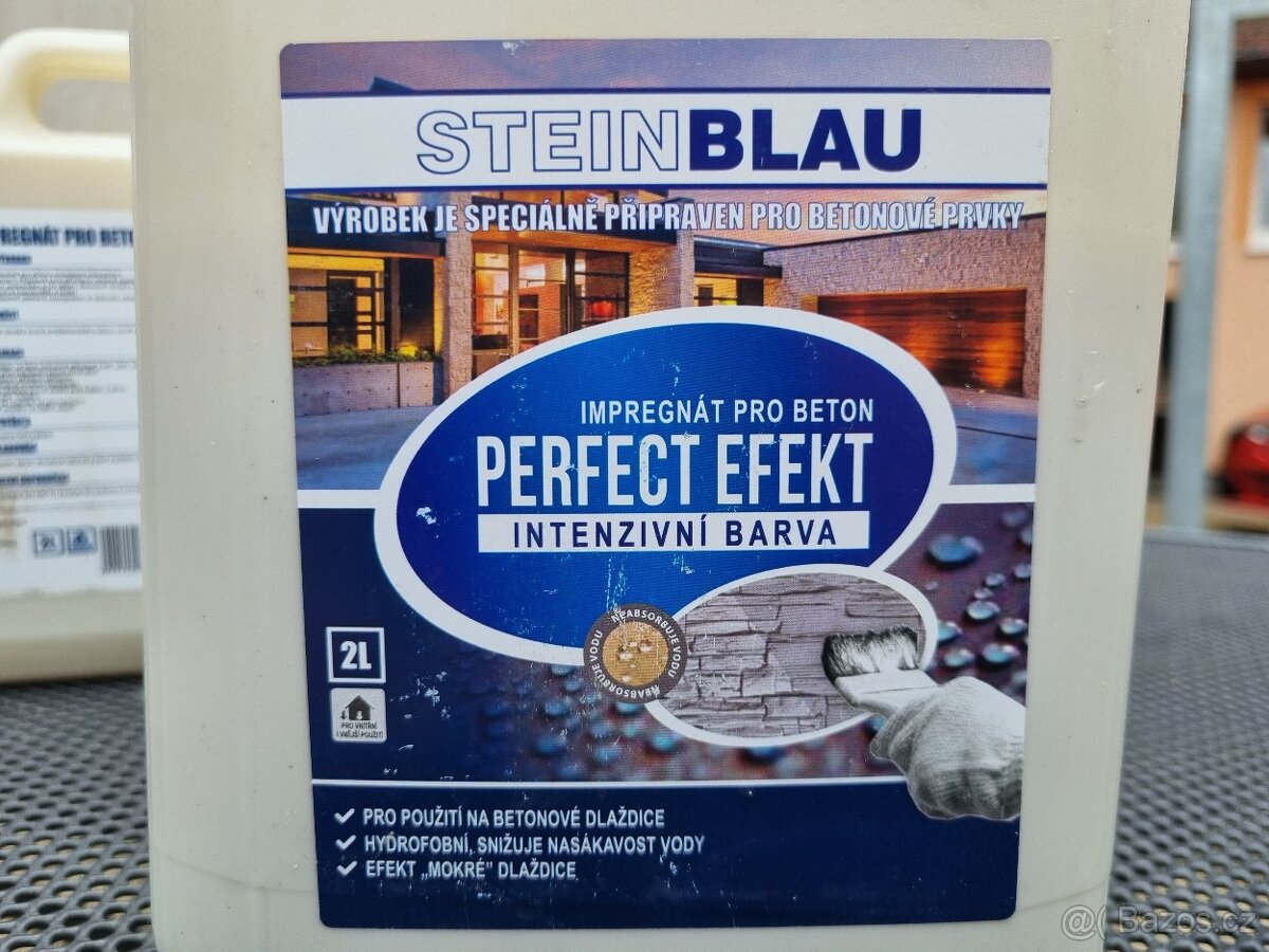 Steinblau Perfect Efekt - impregnace pro beton 3lt - 2