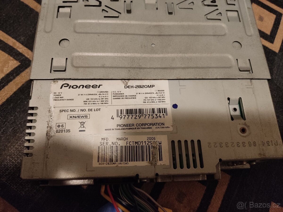 Autoradio pioneer - 2
